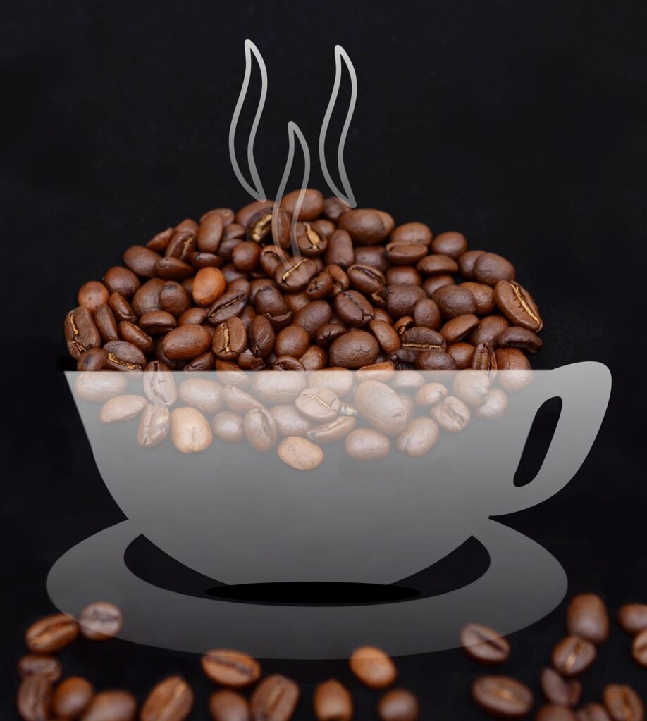 coffee beans, coffee, cup, aroma, roasted, caffeine, luxury items, coffee cup, coffee images, brown